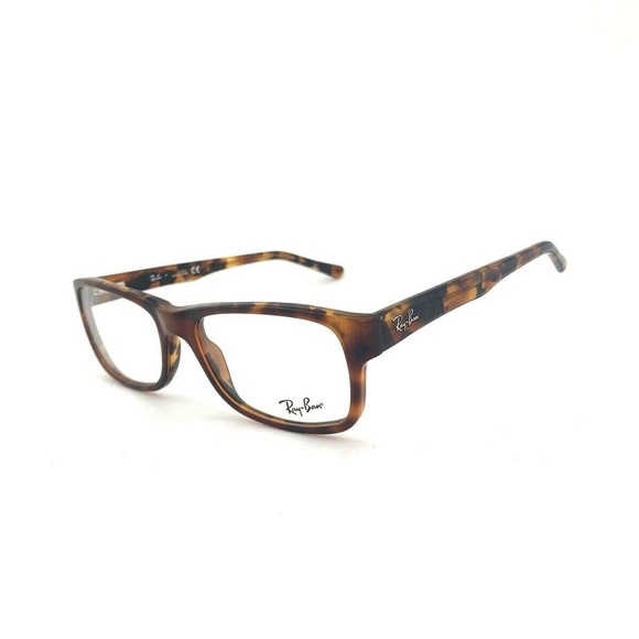 New Ray-Ban Frames Tortoise Unisex Eyeglasses RB 5268 5675 52 17 135 Acetate - Picture 3 of 9